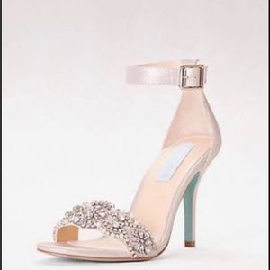 Betsey Johnson bridal shoe
